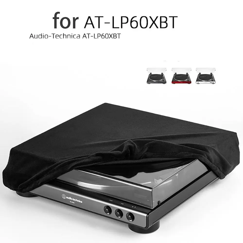 Zubehör Antistatische Plattenspieler-Staubschutzhülle, elastisch, verschleißfest, staubdicht, wasserdichte Plattenspieler-Abdeckung Image