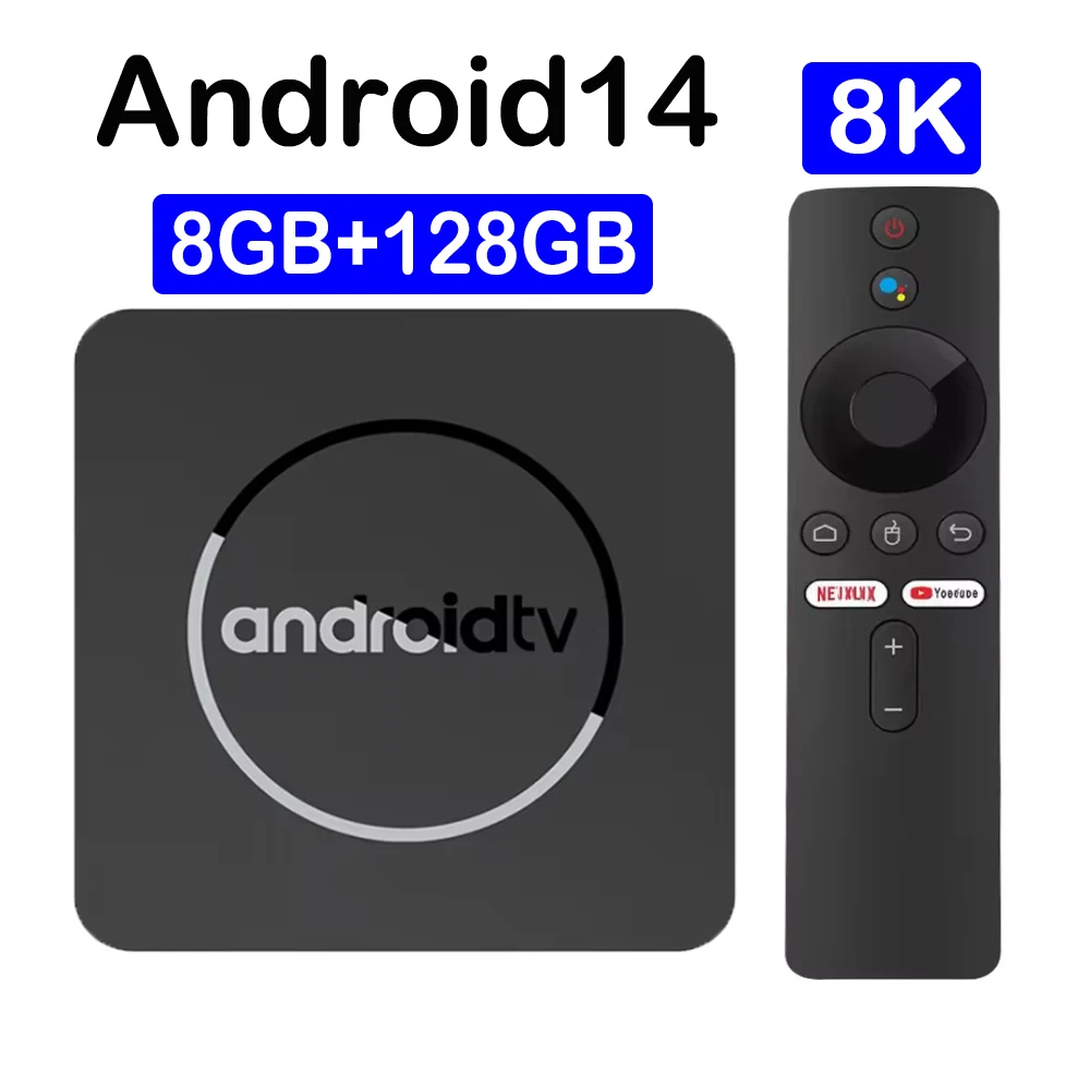 Smart TV Box Q10 Android14 Smart Home Allwinner H313 Quad Core Dual Wifi 2,4G$5G BT AV1 Ram 4GB 8GB 128GB Streaming Media Player Image