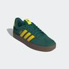 Sneaker ADIDAS SPORTSWEAR "VL COURT 3.0", Gr. 43, collegiate grün, gelb, gold metallic, Leder, Synthetik, sportlich, Schuhe, inspiriert vom Design des adidas samba