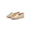 Espadrille TOMMY HILFIGER "TH LOGO METALLIC LEATHER ESPAD", Damen, Gr. 39, gold (goldfarben), Glattleder, modisch, Schuhe, Sommerschuh, Slipper, Schlüpfschuh mit TH-Schmuckelement