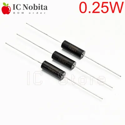 1PCS 0,25W EE Hochpräziser Widerstand 1R-10MR 0,1% Nichtinduktiver Niedertemperaturkoeffizienter Image