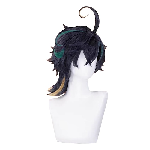 Elementar-Saga Kinich Anime Cosplay Kostüm Schuhe Cosplay Perücken Cosplay-Anzüge Cosplay Perücken Cosplay Schuhe Karneval Maskerade Leistung Party Oberteil Hose Korsett Für Herren Erwachsene Image