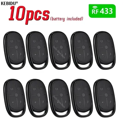 10pcs 433MHz 315mhz Remote Control Universal Garage Remote 4CH Duplicator Controller Replacement