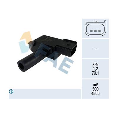FAE Sensor, Abgasdruck 3-polig für STANDARD AUTOMOBILE FORD 074-1584Z0-3 VP24 8C3Z-9J460-D 16140