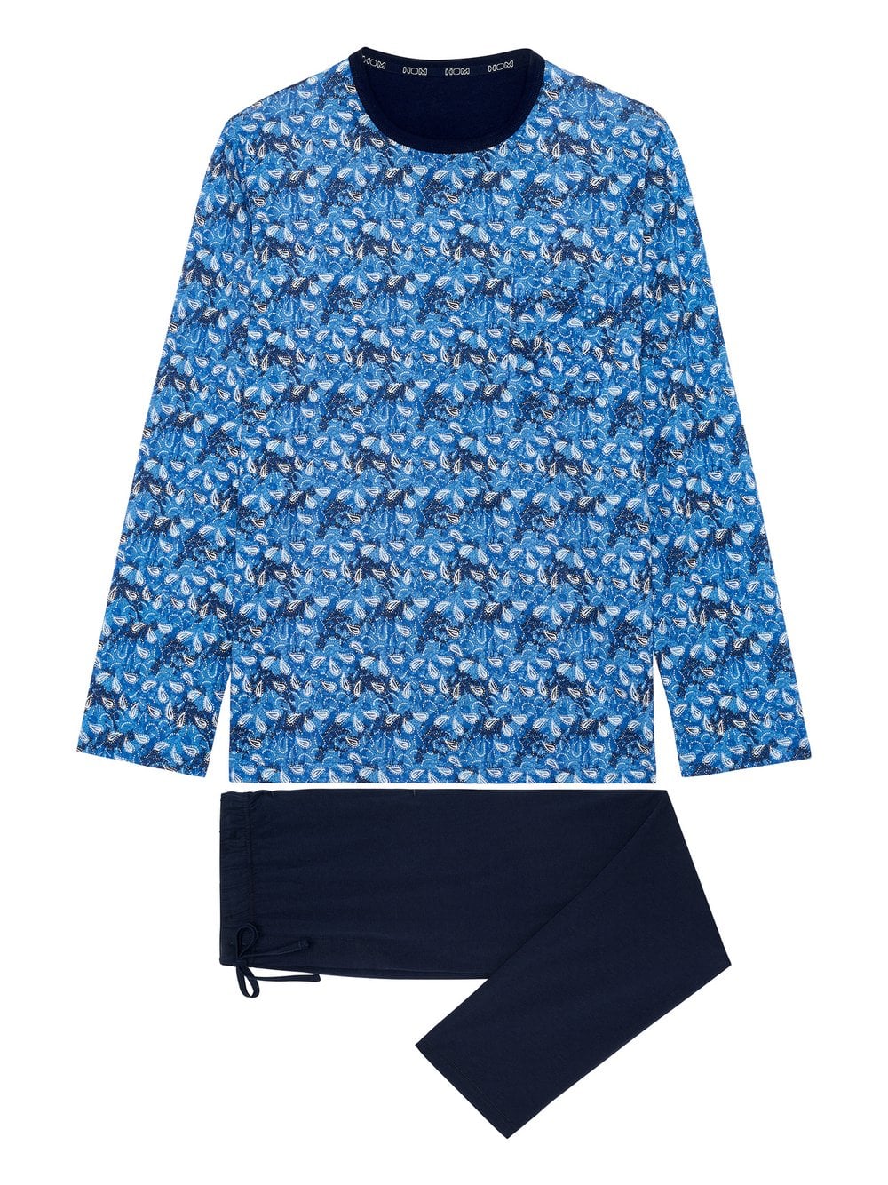 HOM Pyjama Herren blau, L Image