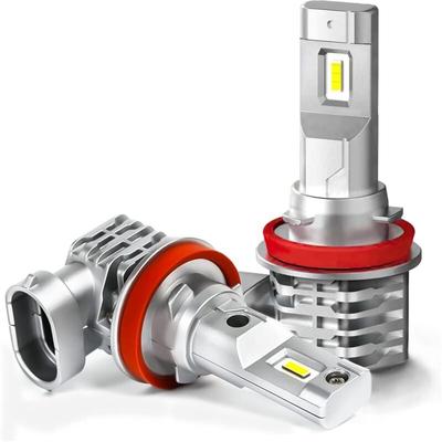 H11/H8/H9 LED-Lampe, 6500 k weiß, für 12 V–24 V-Scheinwerferlampen-Ersatz-Set für Autos. (2 Stück) Image