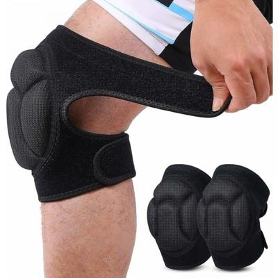 2 Stück schützende Knieschoner, kollisionssicherer dicker Schwamm-Knieschoner für Gartenarbeit, Image