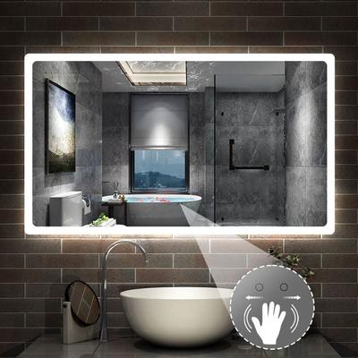 Aica Sanitaire - Induktion Badspiegel led Wandspiegel Badezimmerspiegel Beleuchtung Image