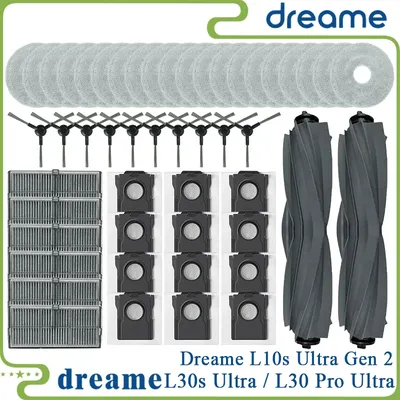 Passend für (Dreame L10s Ultra Gen 2/L30s Ultra/L30 Pro Ultra) Teile Hauptwalze Seitenbürste Image