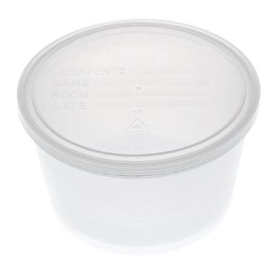 Denture Container, Clear, 25/PK (DYND70292Z) Pack of 25 Medline