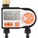 Timer di irrigazione automatico digitale con 2 connettori per tubo flessibile Timer per irrigazione