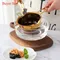 400ML Stainless Steel Chocolate Melting Bowl Butter Heating Pan Milk Bowl Boiler Pot DIY Baking