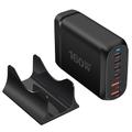 160 W Gan USB Typ C Schnellladegerät 3.0 Mobiles 6-Port-PD-Tablet-Ladegerät Bequeme Nutzung
