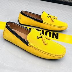 Herren Retro Casual Täglich Leder Bequeme Halbschuhe Slip-Ons Walking Booties Stiefeletten