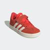 Sneaker ADIDAS SPORTSWEAR "VL COURT 3.0", Gr. 31, bright rot, core weiß, sanftes weiß, Leder, Synthetik, sportlich, Schuhe, inspiriert vom Design des adidas samba