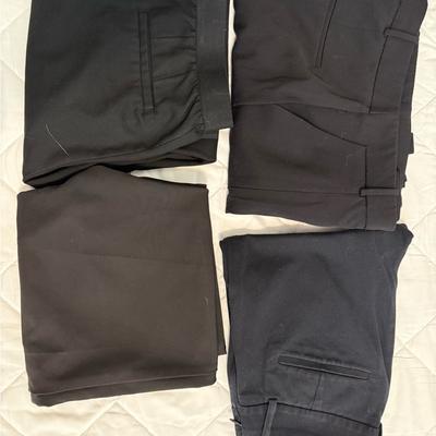 J. Crew Pants & Jumpsuits | Uniqlo/Jcrew/Mango Women’s Black Pants | Color: Black | Size: 2