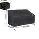 Heavy Duty Waterproof UV Resistant Outdoor Bench Cover Suitable 1 to 4 Seaters Patio Chair and Lounge Deep Seat Anti-Fading Lawn Patio Furniture Cover