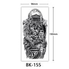 cross-border exclusive rose flower tattoo stickers black and white sketch flower tattoo stickers
