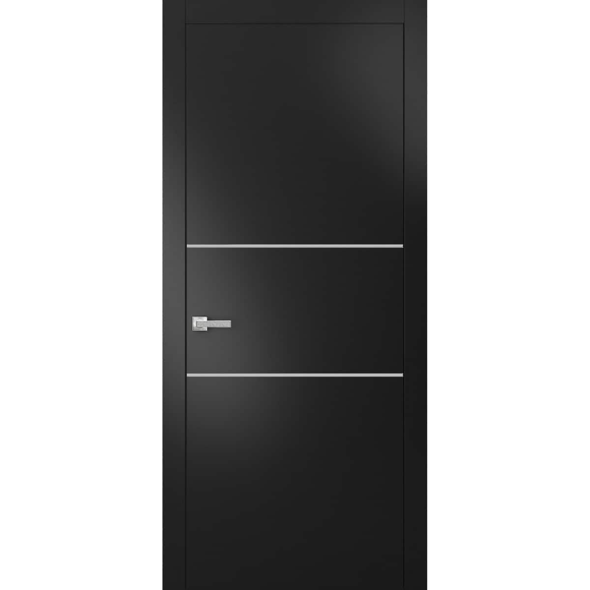 Modern Solid Interior Pre-Hung Door with