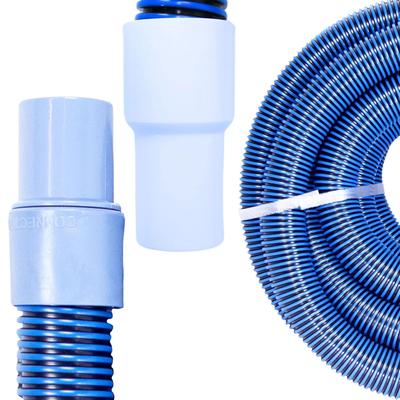 Swimline HydroTools 30’ Premium Spiral Wound Pool Vacuum Hose with Swivel Cuff - 5.4