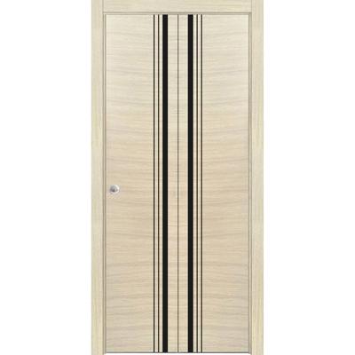 Bi-fold Doors 56 x 80 Planum 0011 Natural Veneer with Sturdy Tracks