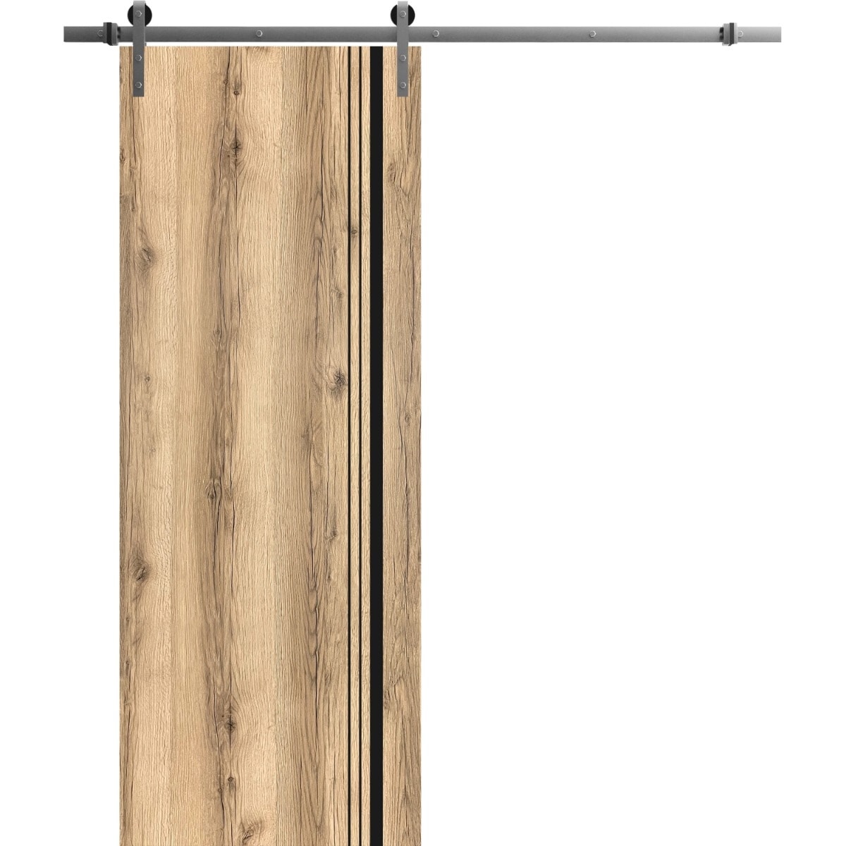 Sturdy Barn Door 36 x 80 Planum 0011 Oak with 6.6FT