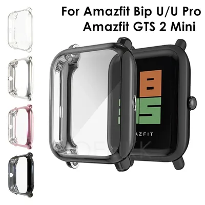 TPU-Schutzhülle für Xiaomi Amazfit Bip U Pro GTS 2 Mini Displayschutzfolie Uhrenschutzhülle für Image