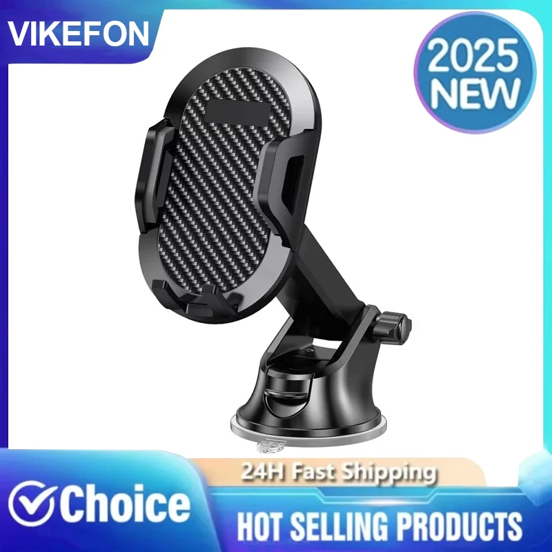 360 ° Rotation Autotelefonhalter Windschutzscheibe Mobile Handy Smartphone Universal Halterung Ständer für iPhone 16 15 14 13 12 Samsung Huawe Image