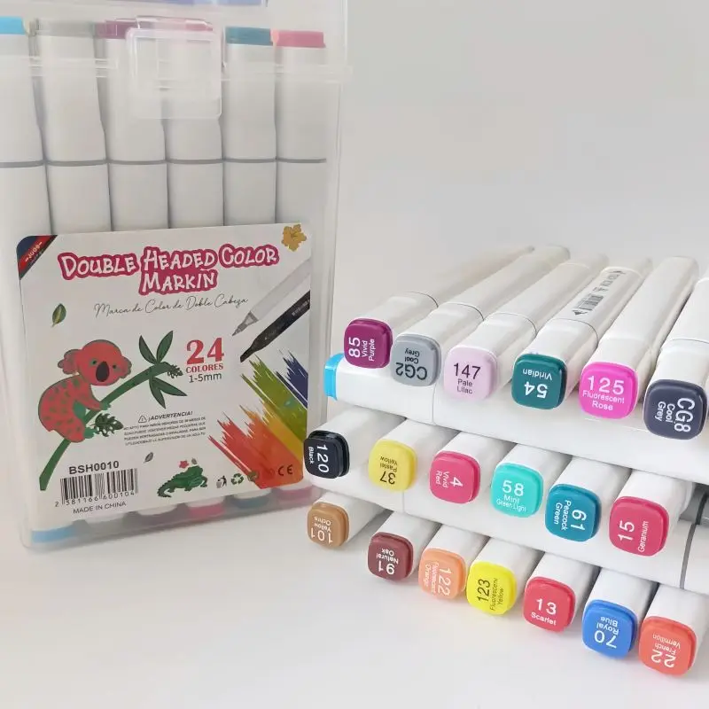 12 Farben / 24 Farben / 36 Farben / 48 Farben Acrylmarker Kunstmalstift Acrylstift auf Wasserbasis Aquarellstift Image