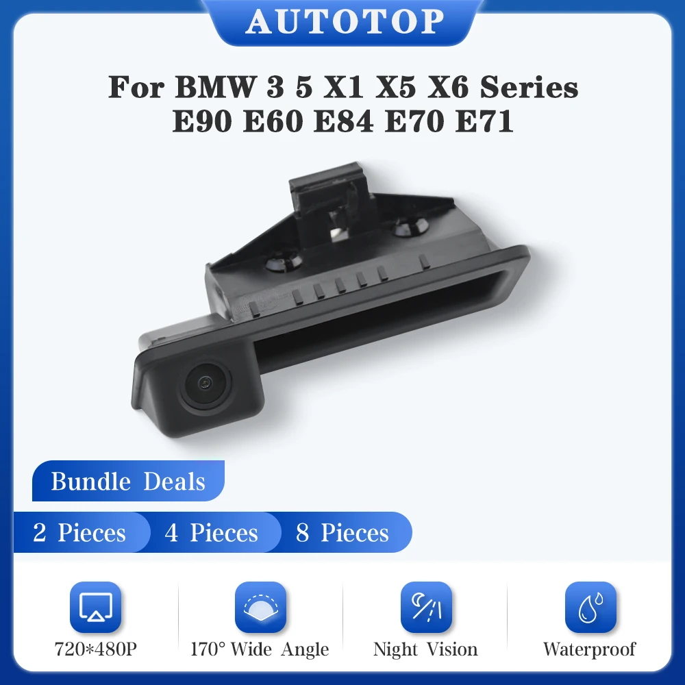 Autotop Auto Rückfahr kamera für BMW 3er E90 5er E60 x5 x6 E70 E71 x1 E84 Backup Kofferraum griff Rückfahr kamera Image