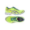 Asics Damen Sneakers, Gr. 39.5, gelb, Kunstleder