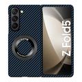 Custodia per telefono Samsung Galaxy Z Fold Series Flip Cover Supporto Supporto Protezione completa del corpo Supporto Ricarica wireless Fibra di carbonio