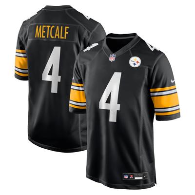 Pittsburgh Steelers Nike Game Heimtrikot - Schwarz - DK Metcalf - Herren Image