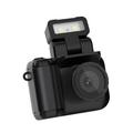 Nuovo stile monoreflexes mini CMOS fotocamera flash lampada e batteria dock portatile 1080P DV videoregistratore schermo LCD