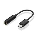 Adattatore per cuffie USB C a jack femmina da 3 5 mm microfono cavo AUX cablato convertitore audio da tipo C a 3 5 mm