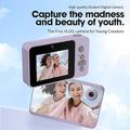 Fotocamera digitale ad alta definizione fotografia per studenti e registrazione video regalo da viaggio retrò specchio per selfie