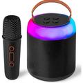 Mini macchina per karaoke microfoni wireless bambini e adulti altoparlante portatile Bluetooth giocattolo regalo di compleanno idee per feste a casa