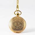Montre de poche à motif classique vintage Montre de poche à quartz rétro Chaîne Homme Cadran en alliage à quartz analogique numérique Parfait pour l'obtention du diplôme Noël et la fête des pères
