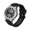 SANDA 6067 Montre-bracelet à quartz numérique de sport pour femmes chronographe calendrier étanche à 50 m horloge électronique pour filles