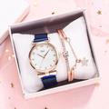 Montres à quartz de luxe en cristal pour femmes Montre-bracelet de sport à la mode avec diamants pour dames