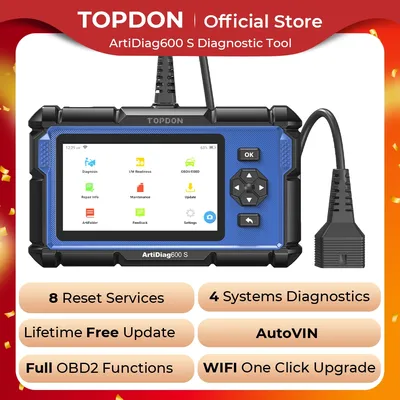 TOPDON ArtiDiag600S OBD2 Scanner Automotive Diagnostic Tool Code Reader