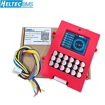 Heltec 6S 5A ternary/ iron/titanate lithium 5A active equalizer with TFT display LTO Battery