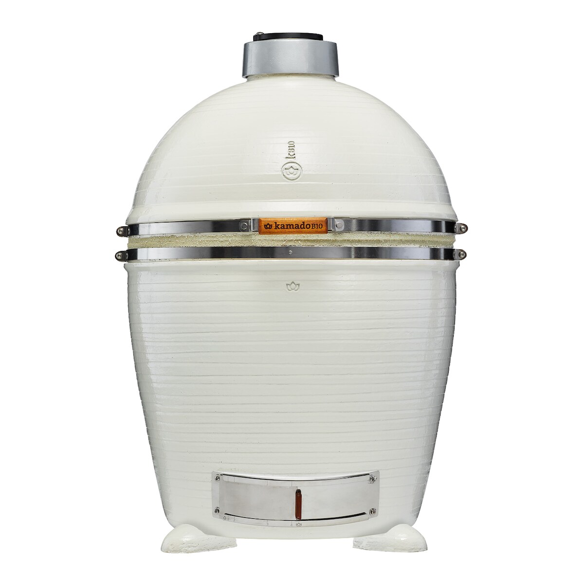 Kamado B10 Grande Original Grill, handgefertigt aus Ton mit Schamotte, 64 x 91 x 70 cm, 100 kg. Innen-Durchmesser: 53 cm. Image