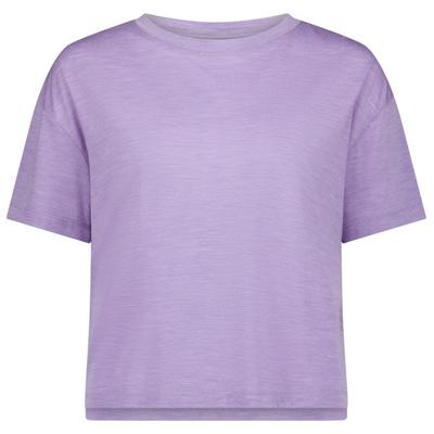 Mons Royale - Women's Zephyr Merino Tencel Boxy T-Shirt - Merinoshirt Gr L lupin Image