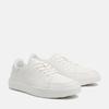 Sneaker TIMBERLAND "Emerson Street LOW LACE UP SNEAKER", Gr. 44,5, whi full grain, Leder, Synthetik, sportlich, Schuhe