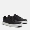 Sneaker TIMBERLAND "Emerson Street LOW LACE UP SNEAKER", Gr. 42, blk full grain, Leder, Synthetik, sportlich, Schuhe