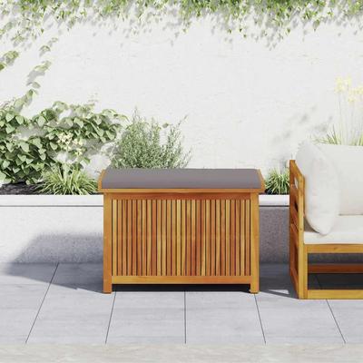 vidaXL Outdoor Cushion Box Solid Wood Acacia