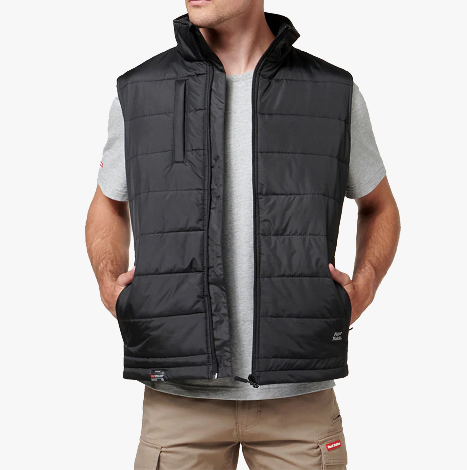 Hard Yakka Puffa 2.0 Mens Body Warmers Black - Size 2XL | Hard Yakka Sale | Discount Designer Brands