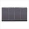 NewAge Outdoor Kitchens Aluminum Slate 2-Piece Outdoor Kitchen Set (No Countertop)