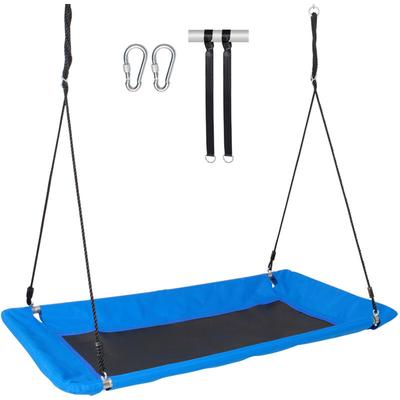 Plattformschaukel, 60 Zoll, 700 lbs Tragkraft, Outdoor-Schaukel für Kinder und Erwachsene, Sitz aus Image